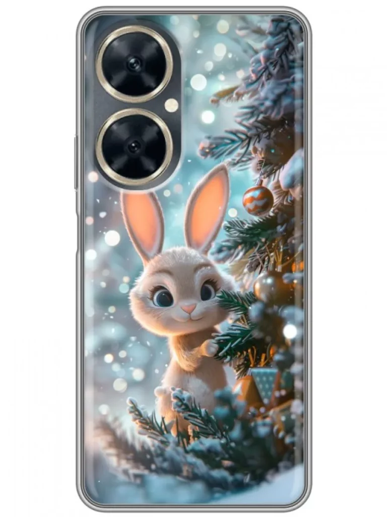 Чехол на Huawei Nova 11i с зимним дизайном