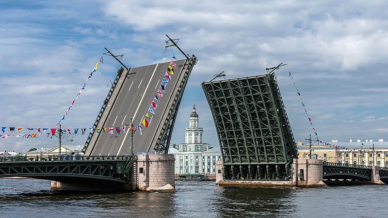 Разводные мосты в Санкт-Петербурге